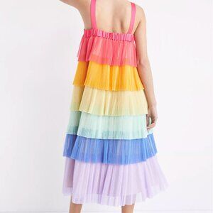 Rainbow Halter Dress (Anthropologie)
